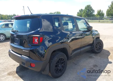 2017 Jeep Renegade Sport 4X4 из США, поврежденный, VIN ZACCJBAB5HPG01397